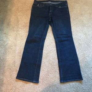 Size 14R banana republic bootcut jeans